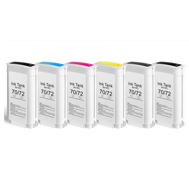 72 Skartoċċ tal-linka rimanufatturat għall-printer HP T1110 T1120 T1200 T1300 T2300